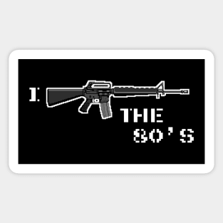 I M16A1 The 80's Sticker